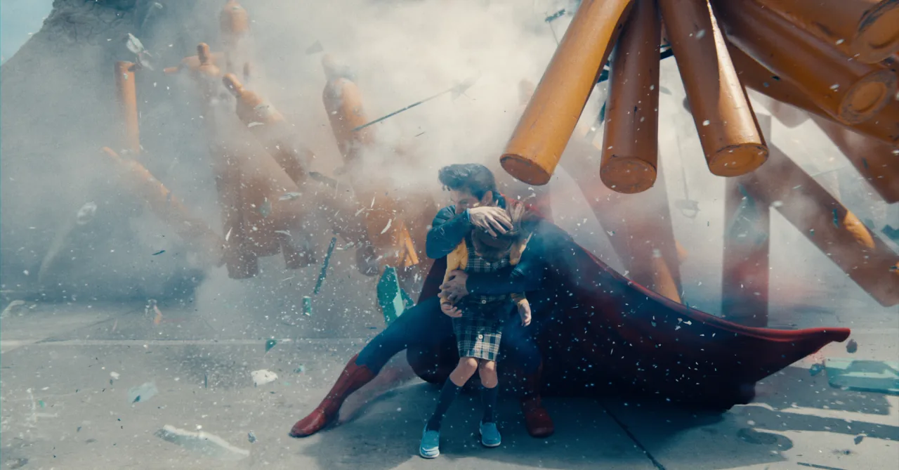 Le sauvetage de Superman
