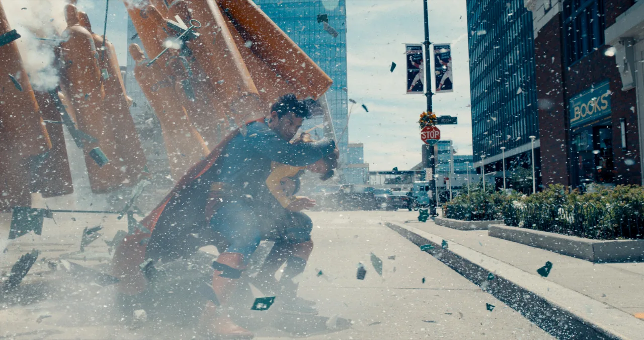 Le sauvetage de Superman