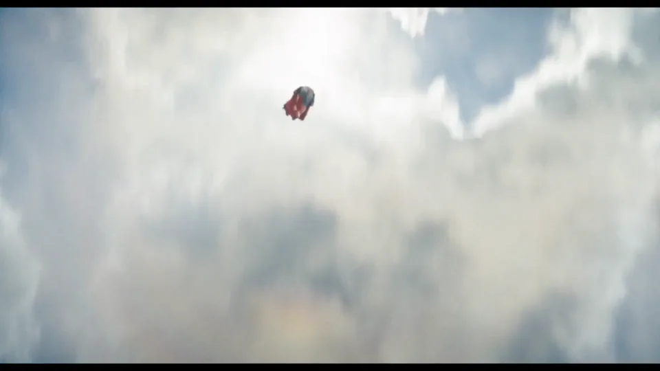 Superman file vers le soleil