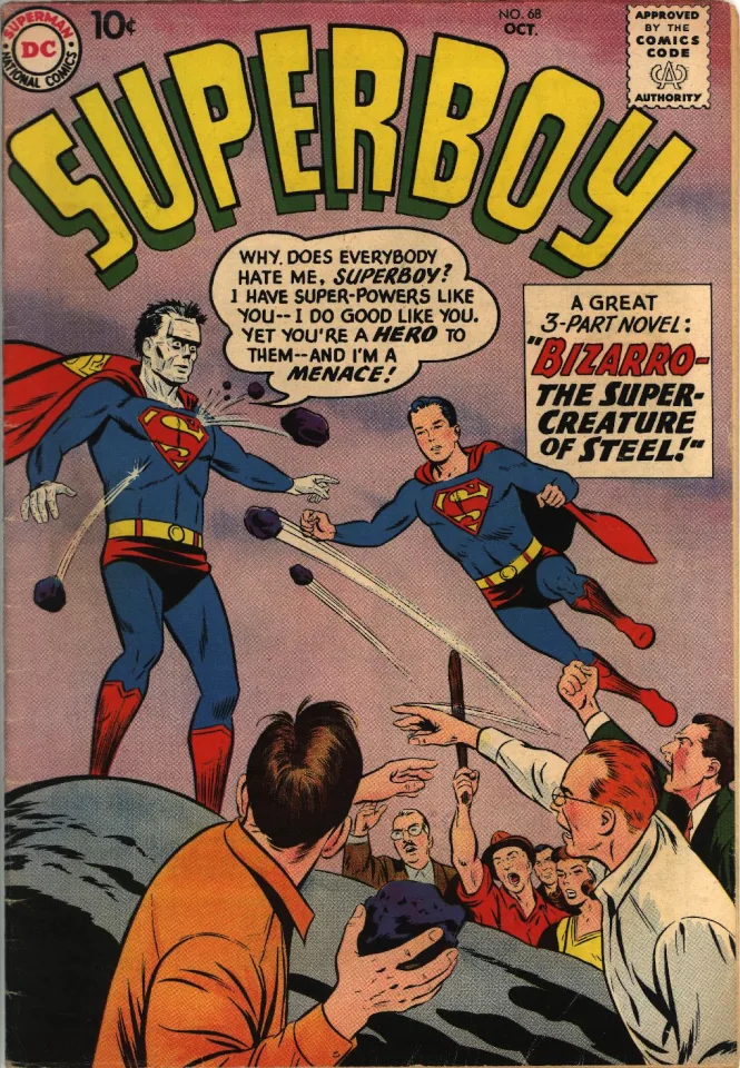 Superboy et Bizarro
