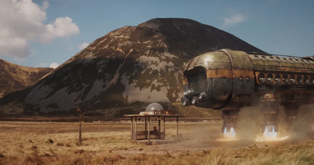 Kara Zor-El attend son bus