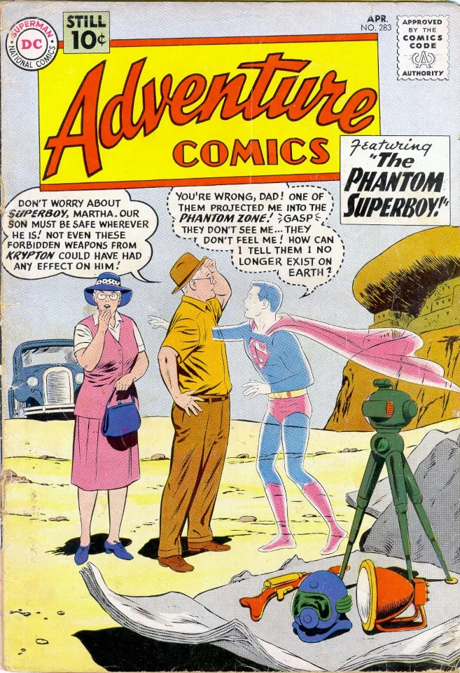 Adventure Comics #283 : La Zone Fantôme