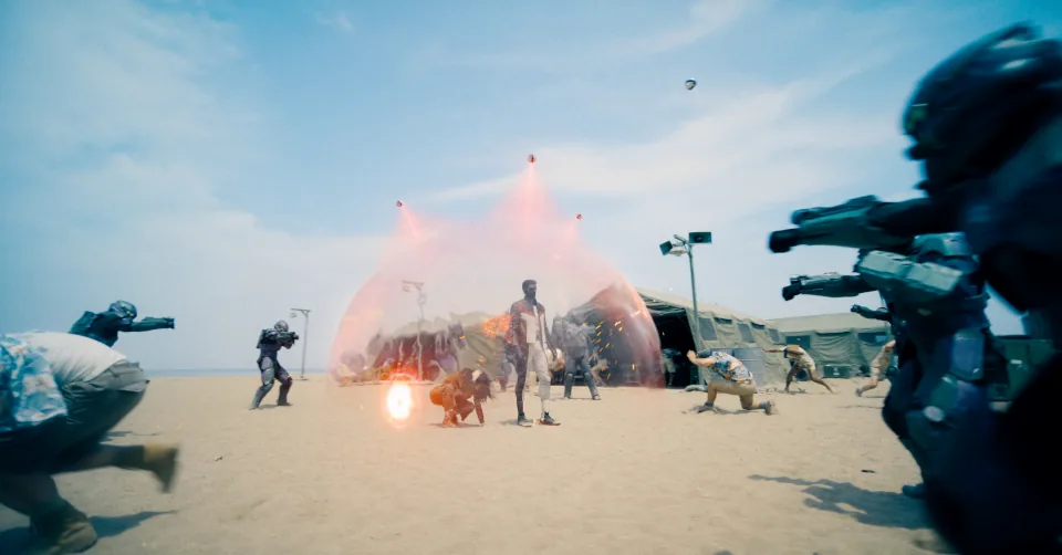 Mister Terrific contre la Lex Corp Army
