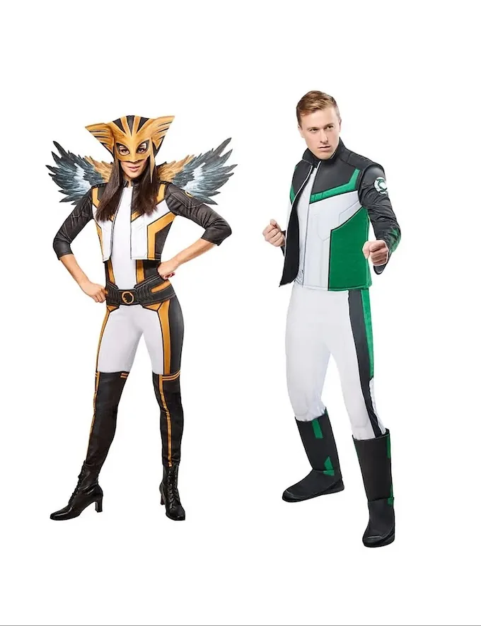 Costumes Hawkgirl et Green Lantern
