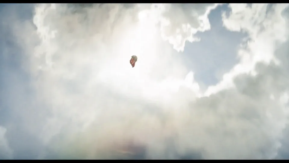 Superman file vers le soleil
