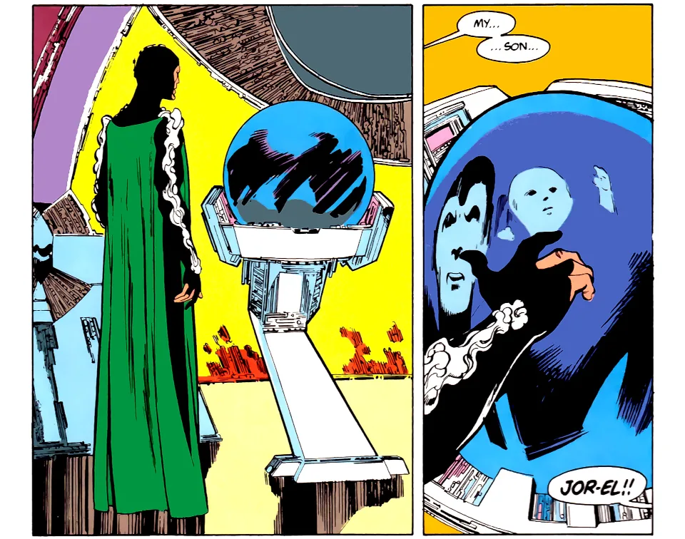 Man of Steel #1 : Jor-El et son fils