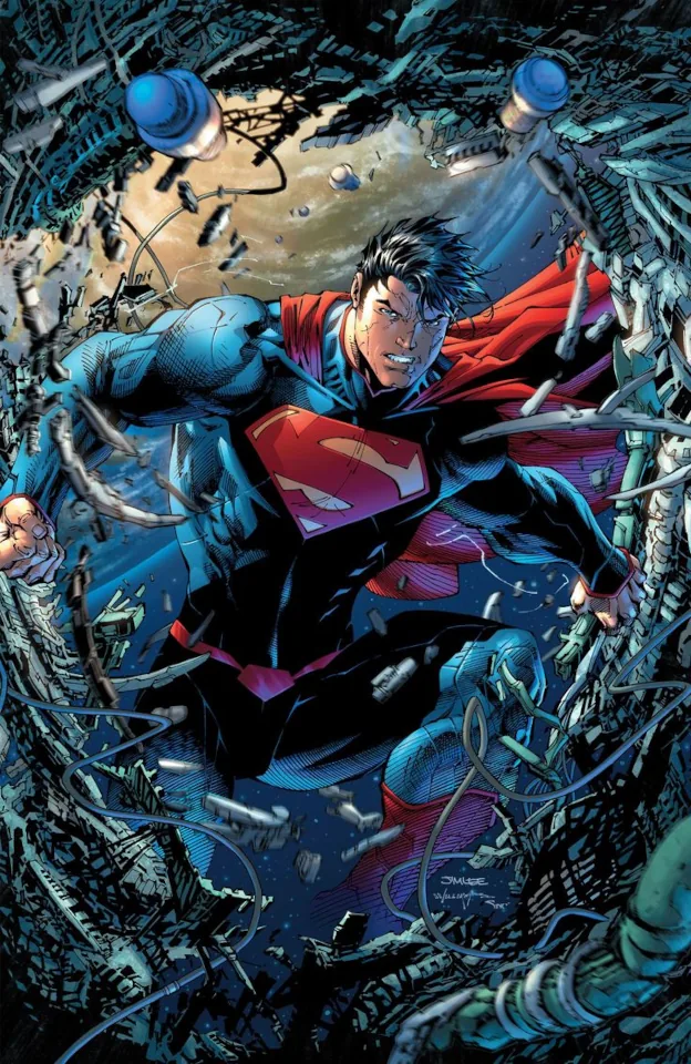 Superman selon Jim Lee