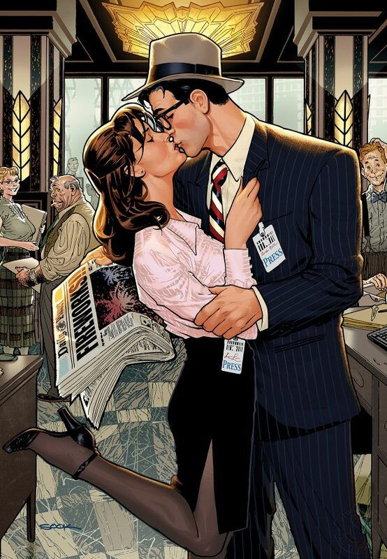 Le couple Clark Kent et Lois