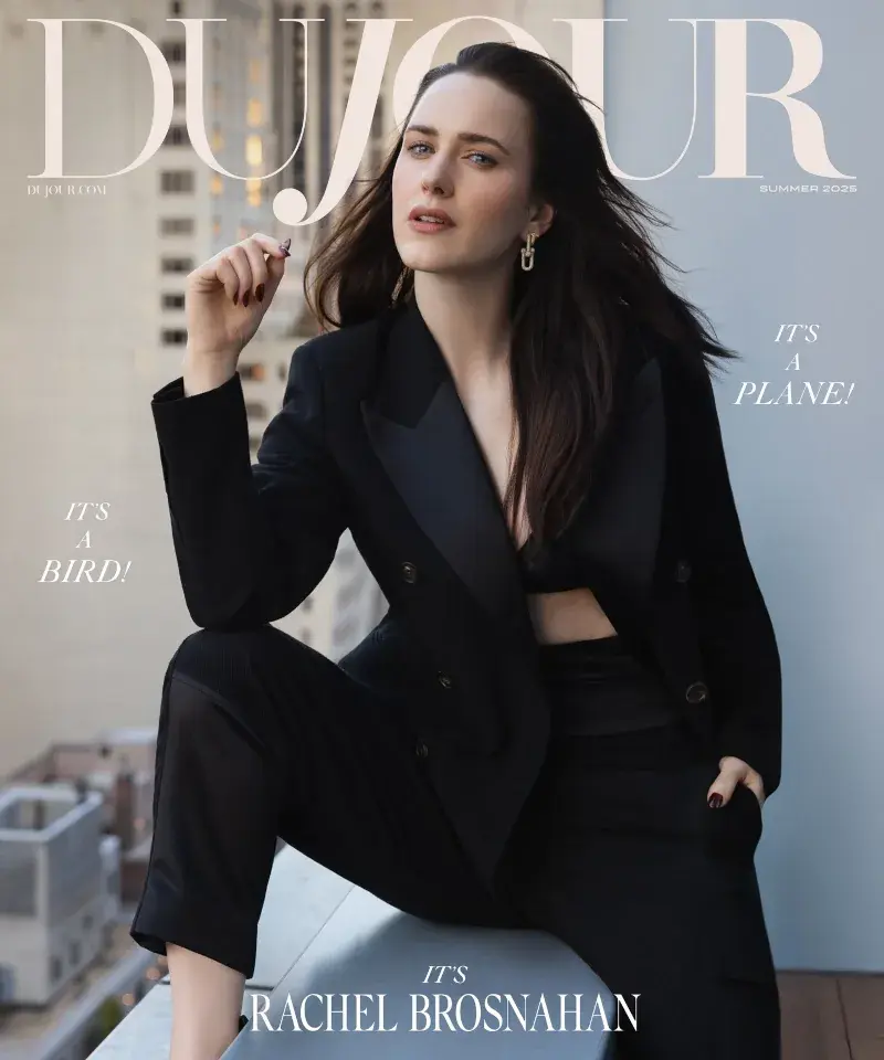 Rachel Brosnahan pour DuJour