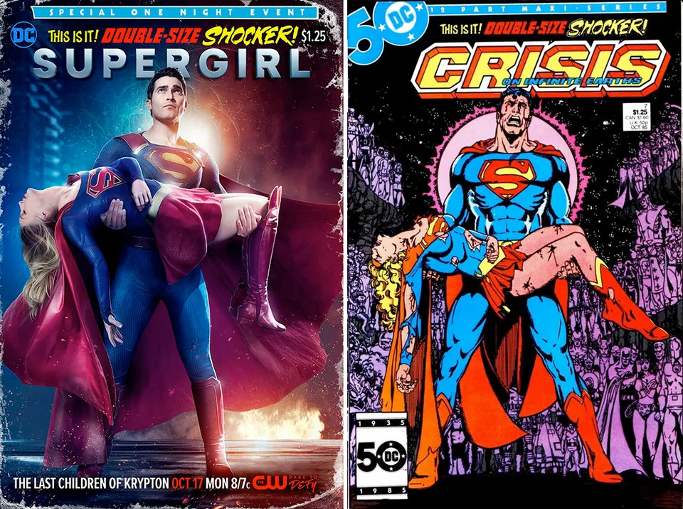 Superman et Supergirl : Crisis on infinite earths