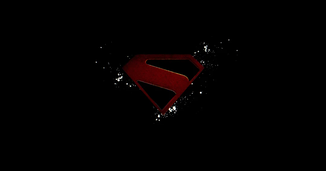 Logo noir de Supergirl