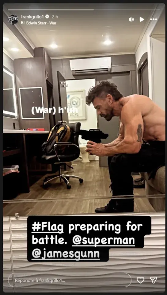 Frank Grillo/ Rick Flag Sr se prépare !