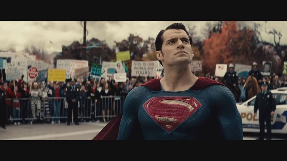 Superman contesté