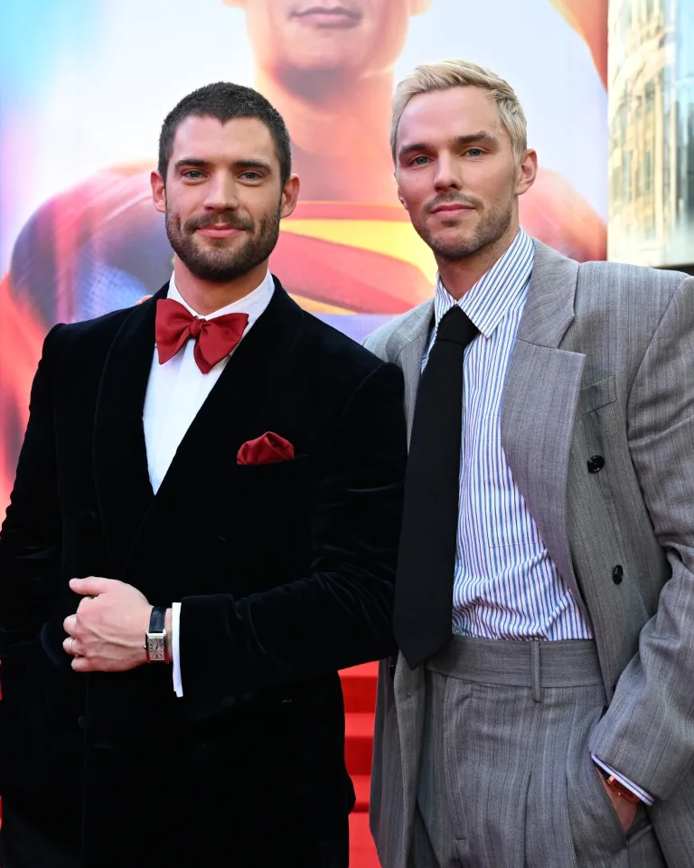 David Corenswet et Nicholas Hoult