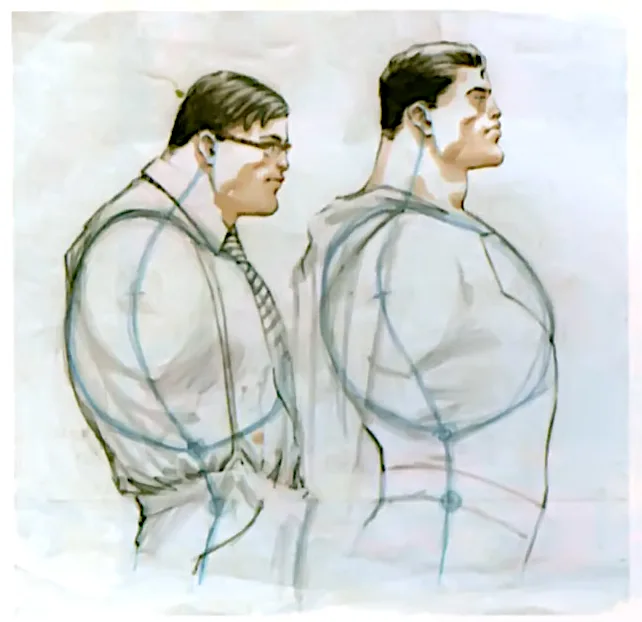 All Star Superman : changements de posture