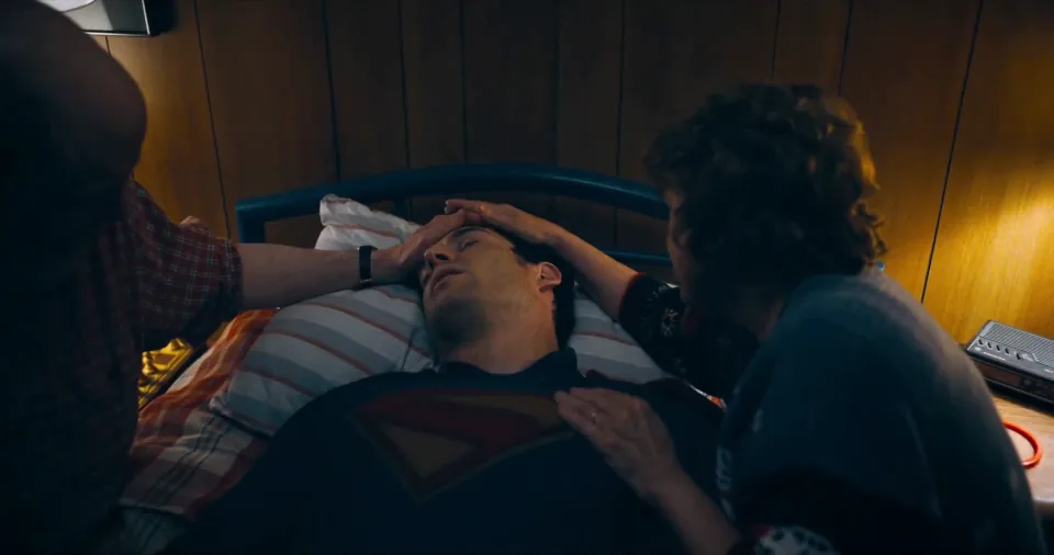 Superman blessé chez les Kent