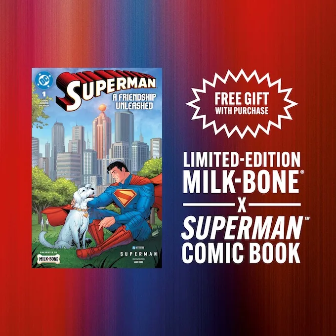 Milk-Bone et Superman : comics spécial