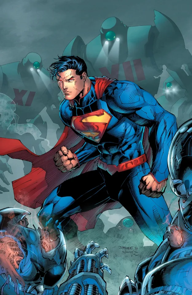 Superman du New 52 selon Jim Lee