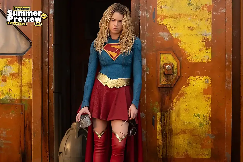 Visuel Supergirl dans Entertainment Weekly