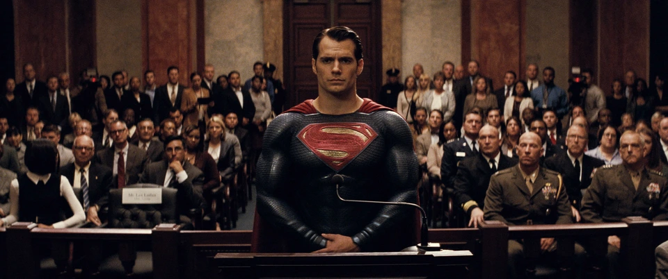 BvS : Superman à la court