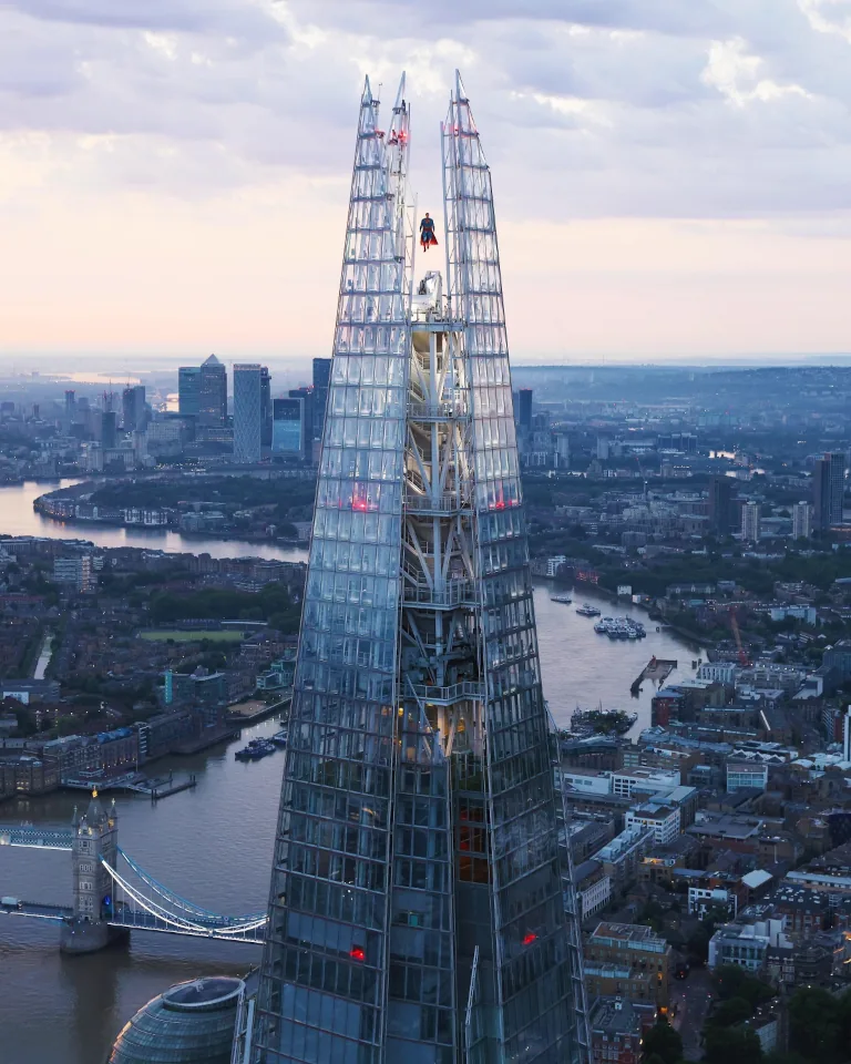 The Shard et Superman
