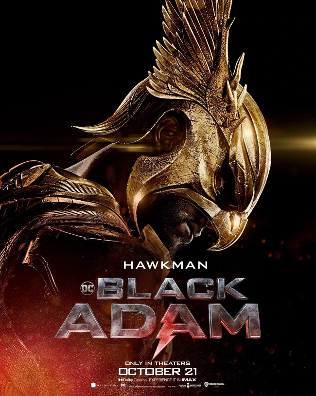 Black Adam - Hawkman affiche