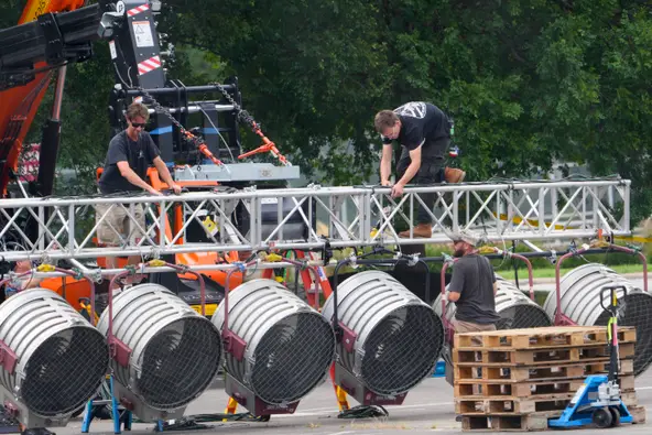 Tournage en préparation à Cincinnati