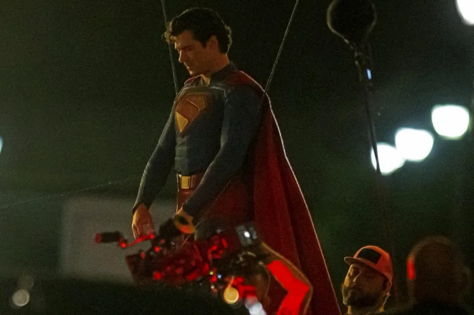 Tournage de Man of Tomorrow de plus près