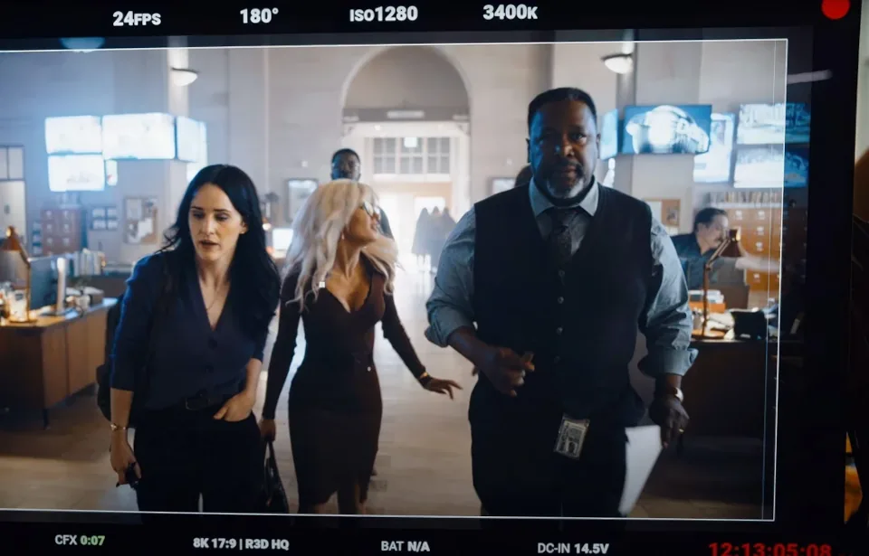 Lois, Perry et Cat au Daily Planet