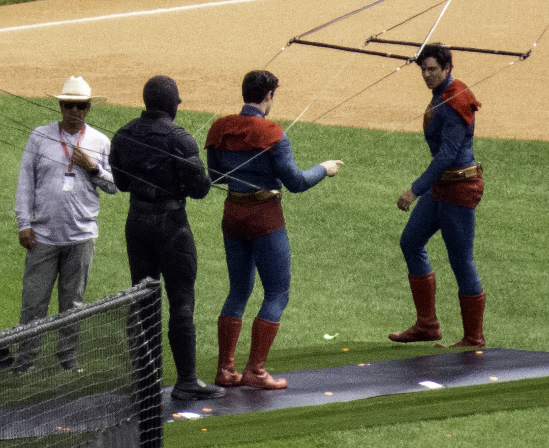 Superman et sa doublure