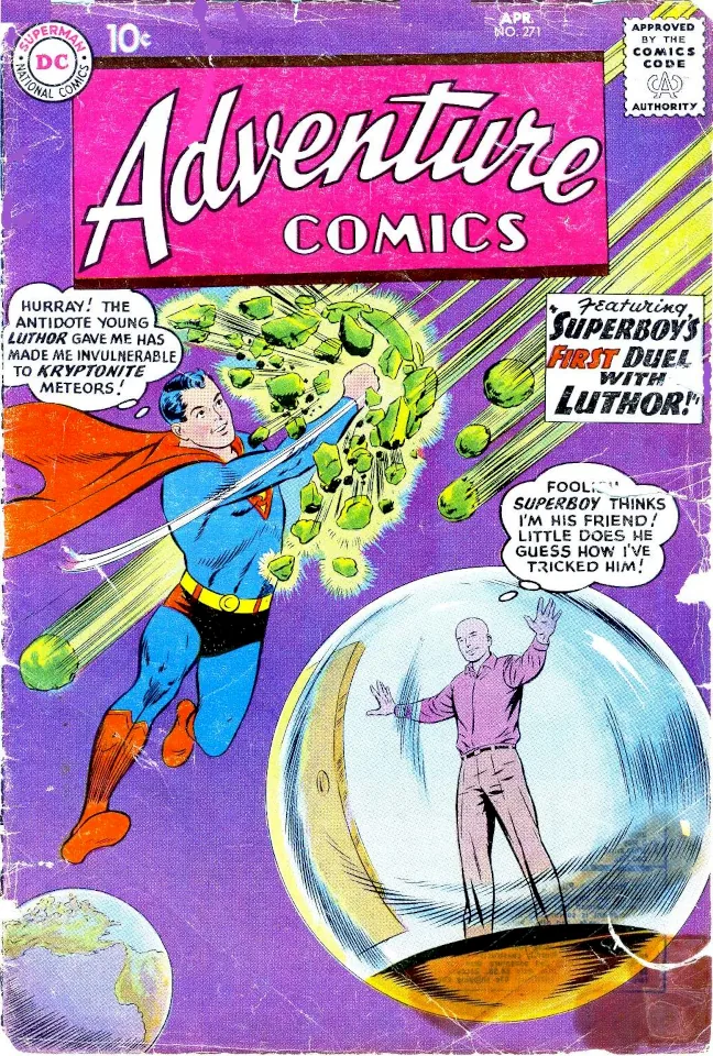 Adventure Comics #271 : Lex Luthor