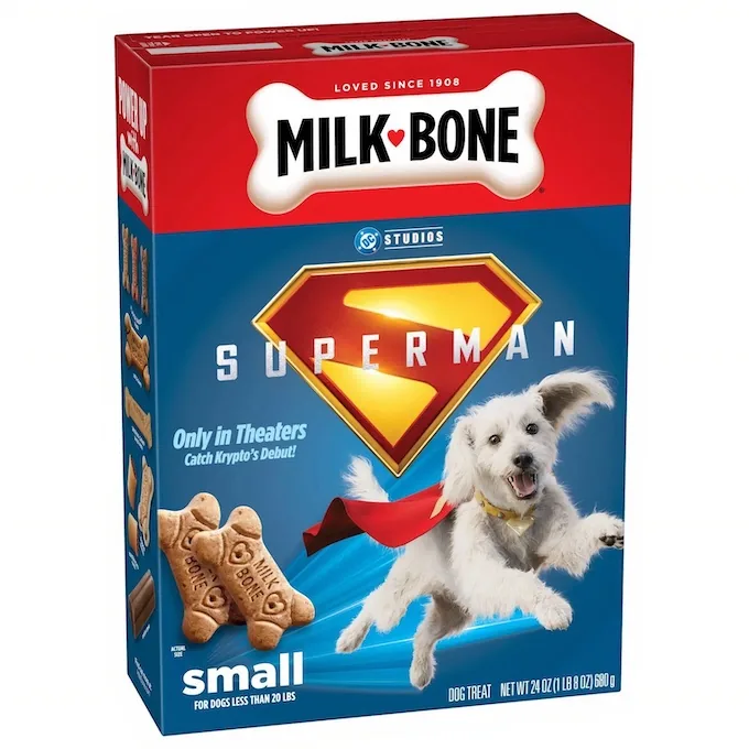 Milk-Bone et Superman