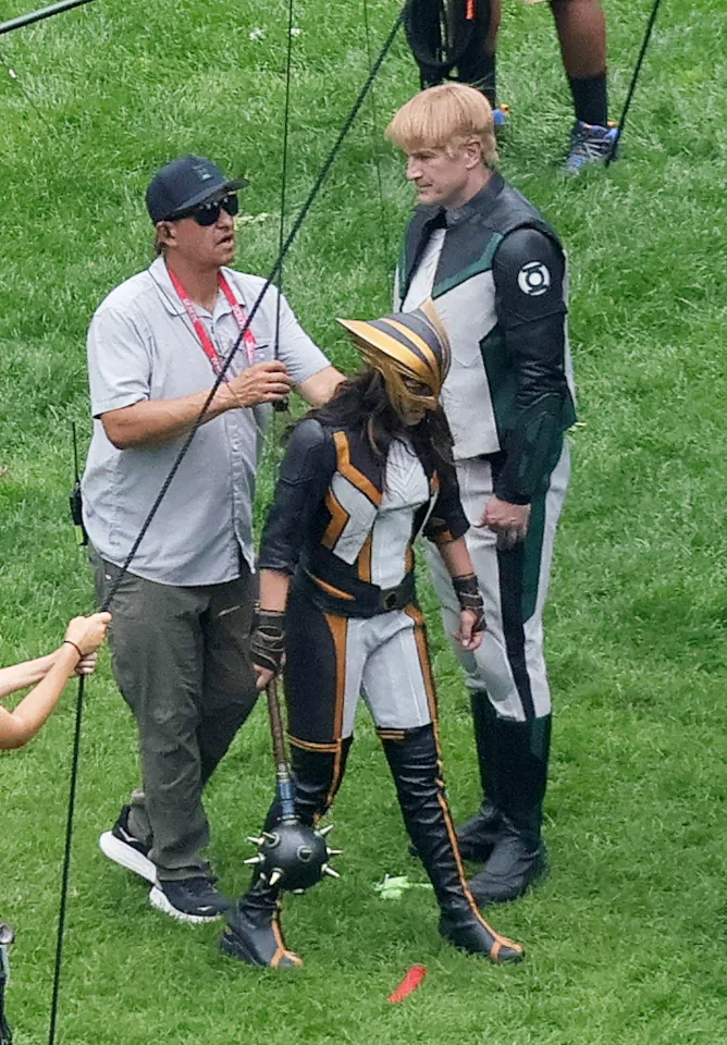 Hawkgirl et Guy Gardner