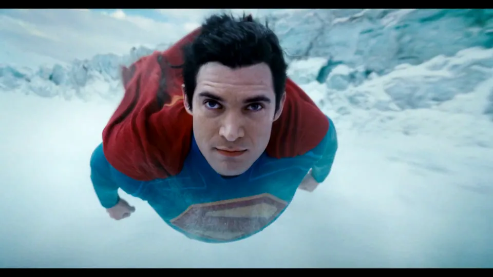 Superman en vol