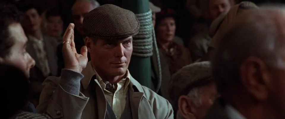 Christopher Reeve en 1993 dans Les vestiges du jour
