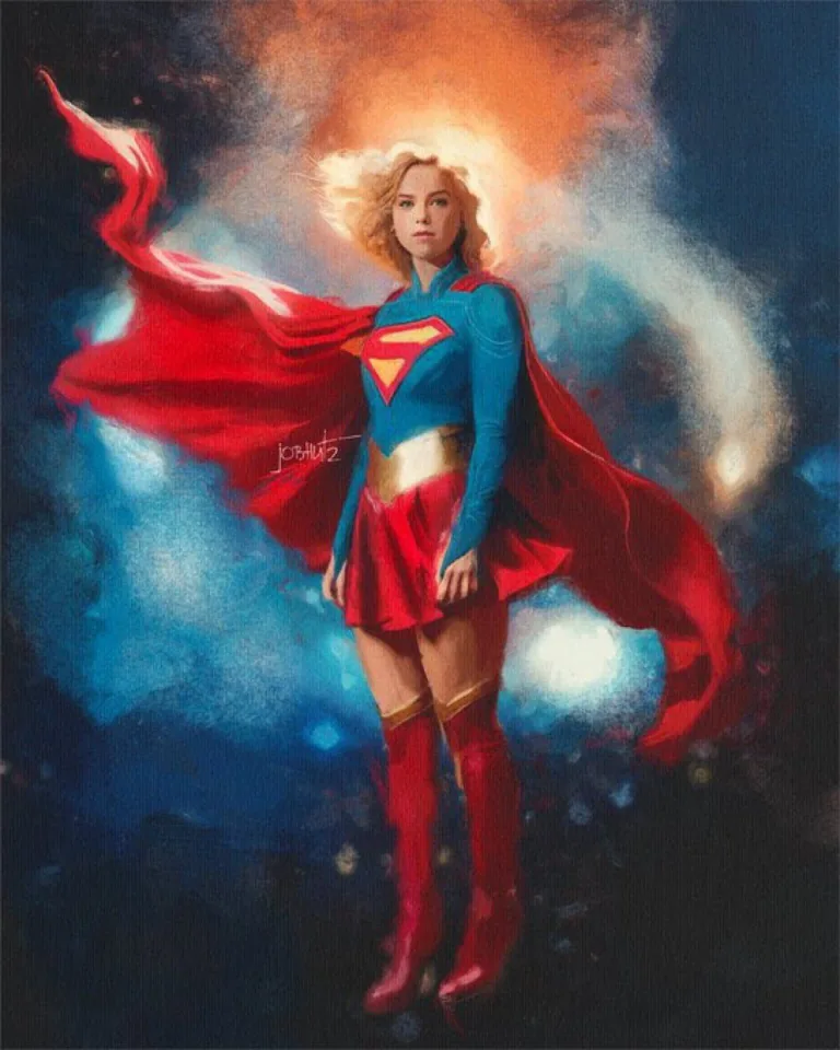 Milly Alcock/Supergirl selon Jobhultz