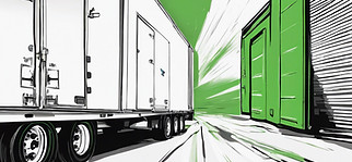 refrigerated freight trailer