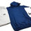 Miniatura: Pack Hombre: Polera c/capucha azul nike + jogger gris