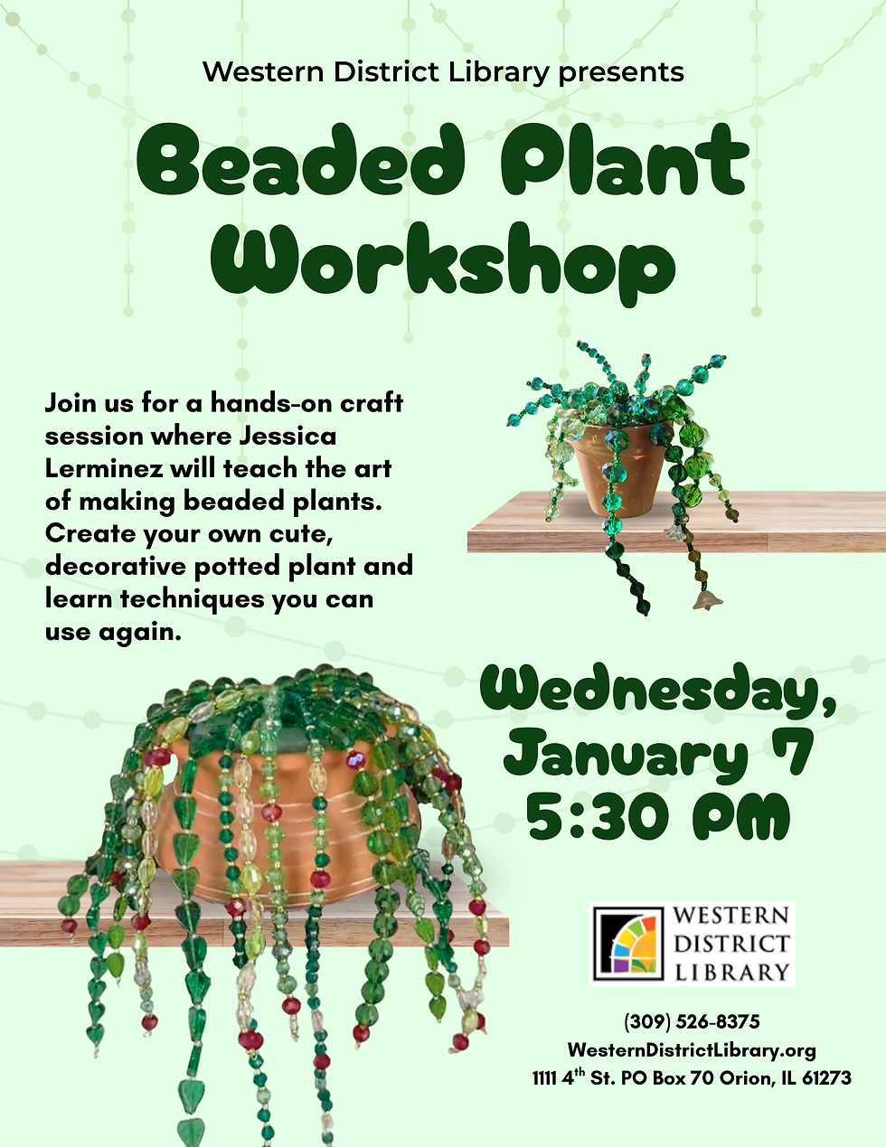Beaded Plant Workshop