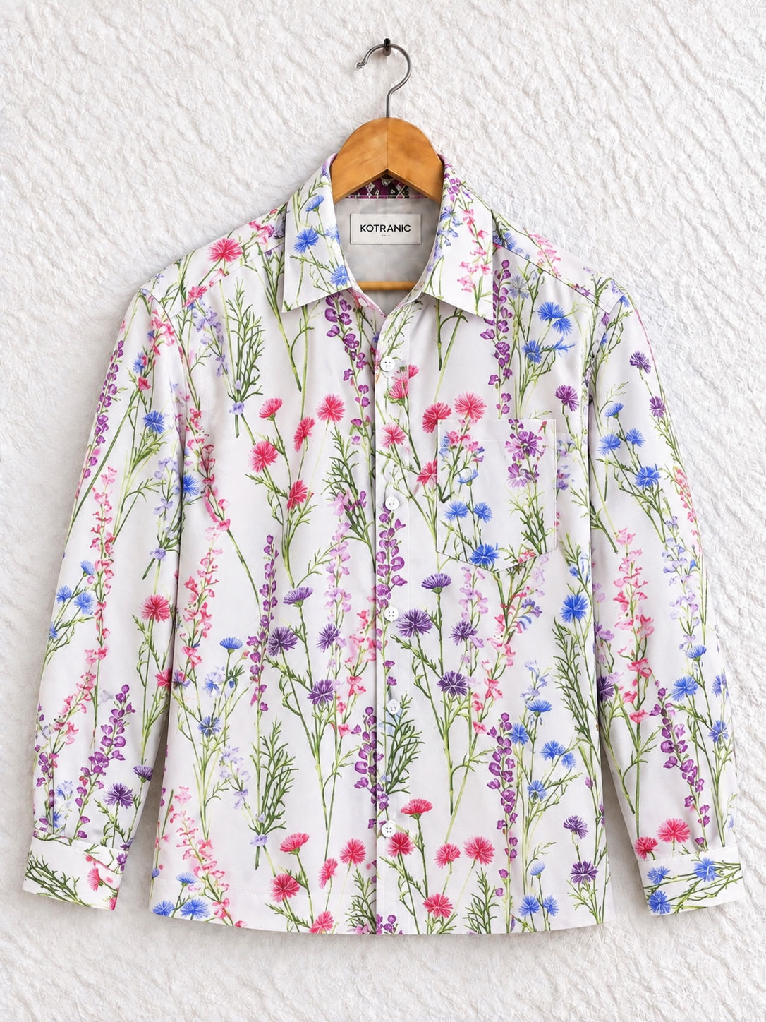 Flowerish White Shirt
