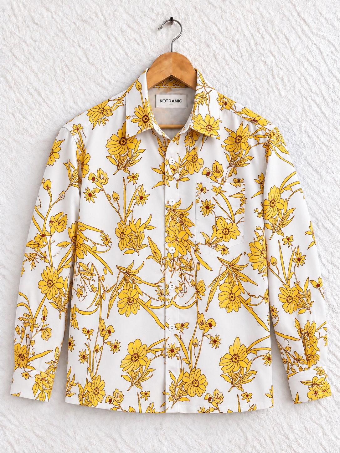 Flowerish Yellow Shirt