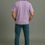 Thumbnail: Lavender Organic Gauze Cotton Shirt