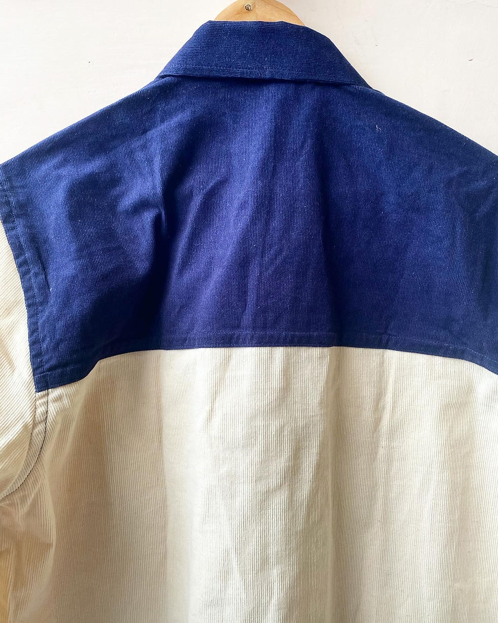 Thumbnail: Colour Blocked Corduroy Shacket 1.0