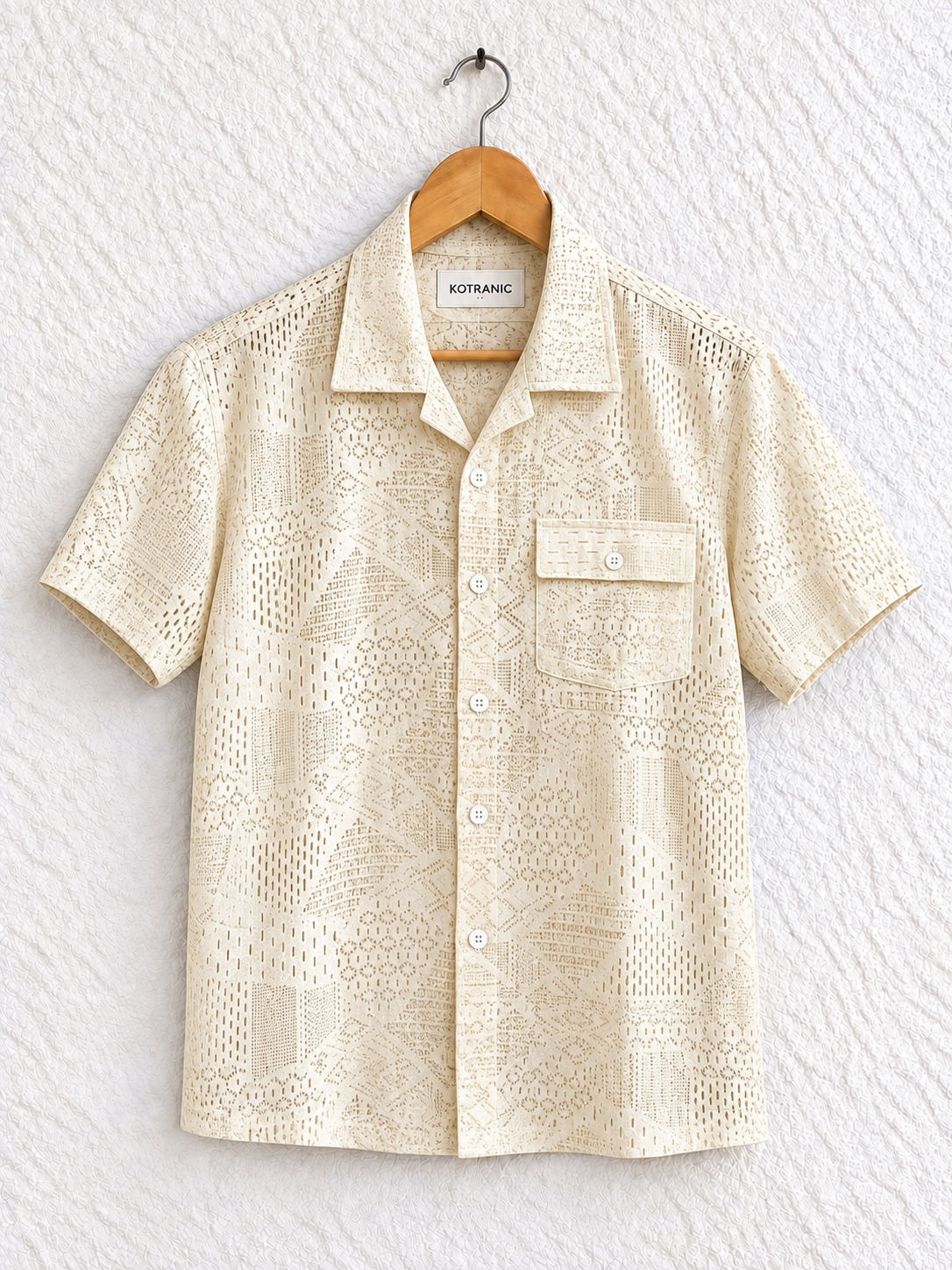 Crochet Cotton Shirt