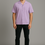 Thumbnail: Lavender Gauze Cotton Shirt