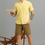 Thumbnail: Lemon Breeze Half-Sleeve Cotton Shirt