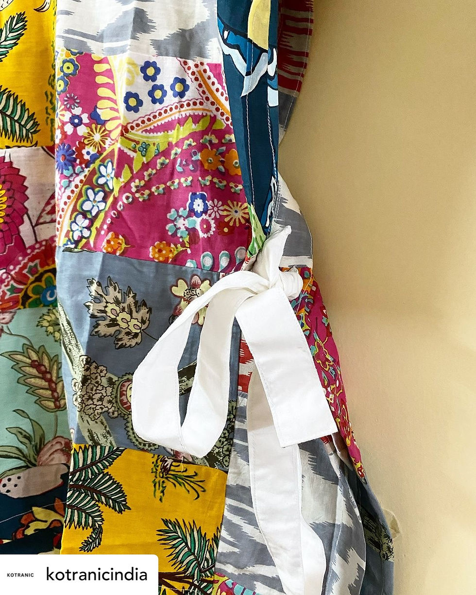 Thumbnail: Cotton Patchwork Layover Vest
