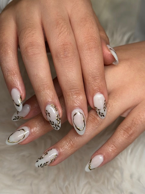 Best nail salon near me 312 NAIL & SPA River North Chicago custom dip powder Gel-X Acrylic builder gel Russian manicure
