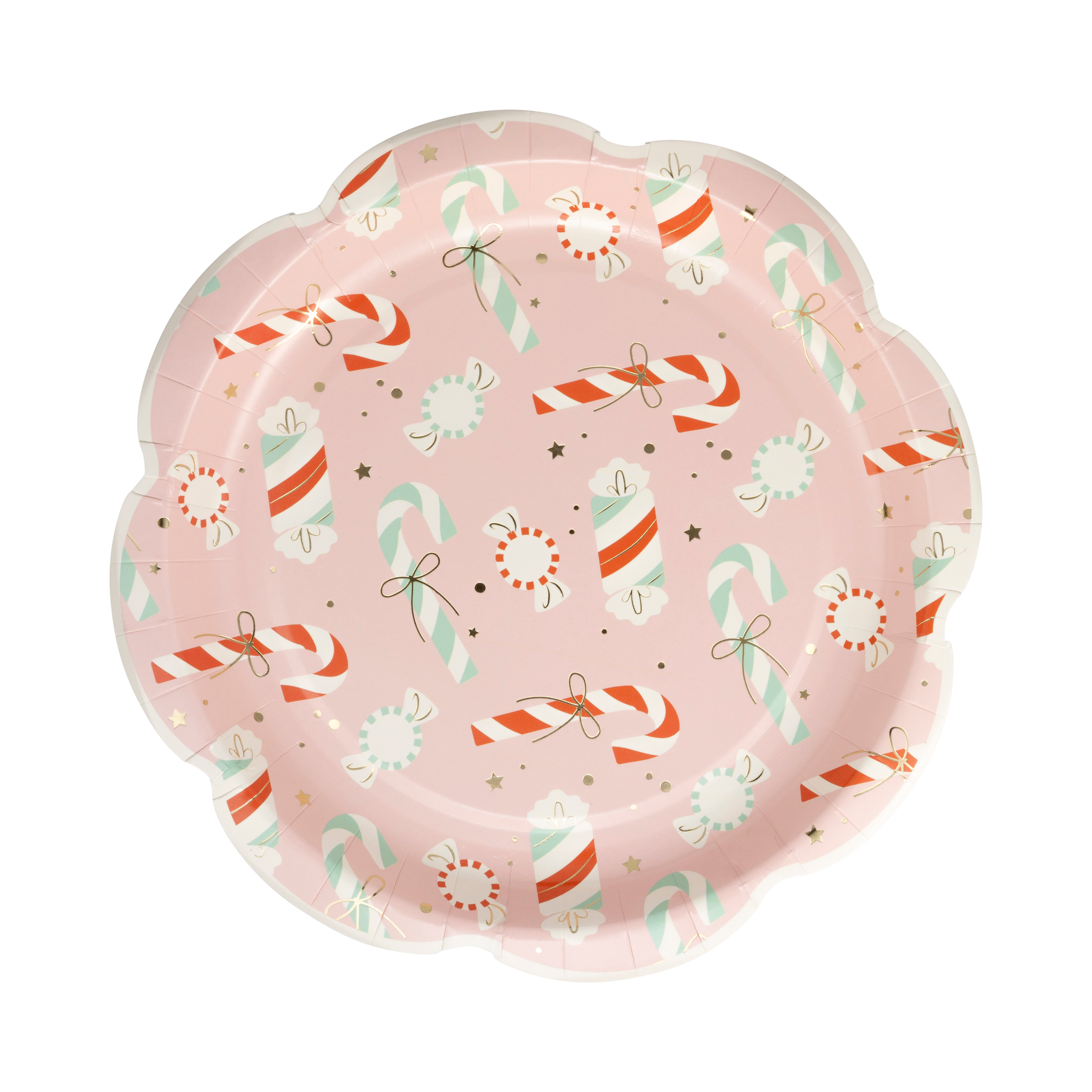 Candy Cane Scatter Plate