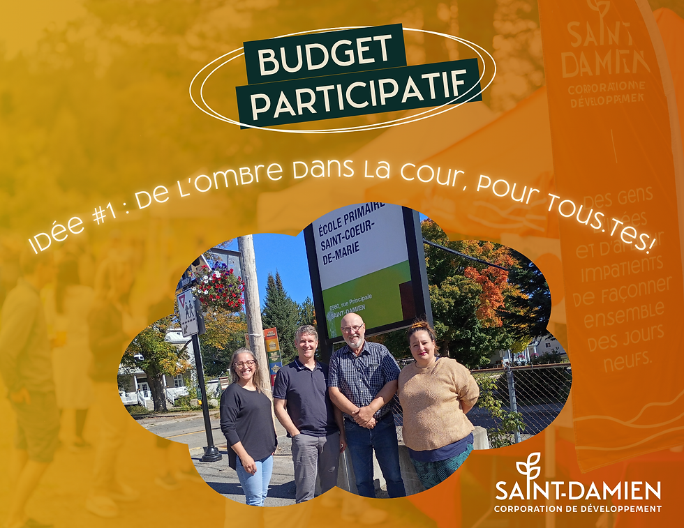 Budget participatif - Résultat du vote